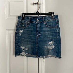 American Eagle Super Stretch Jean Skirt